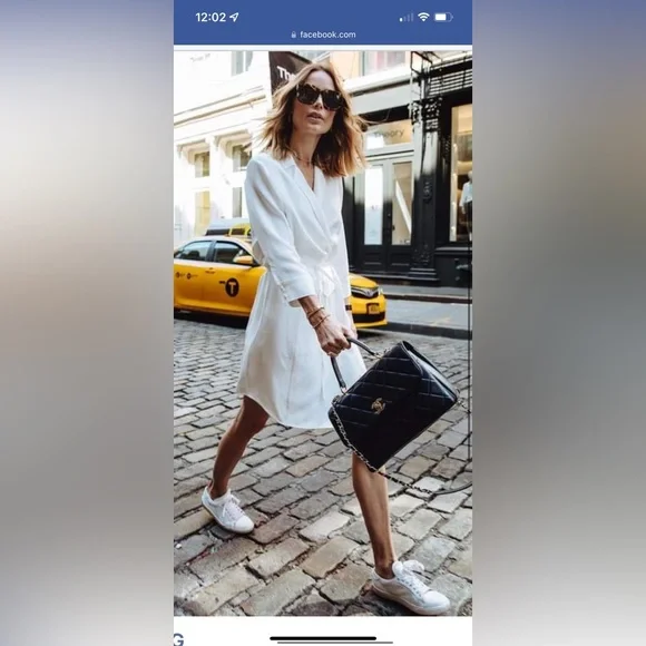 slim fit dress slacks ANINE BING Mae Dress